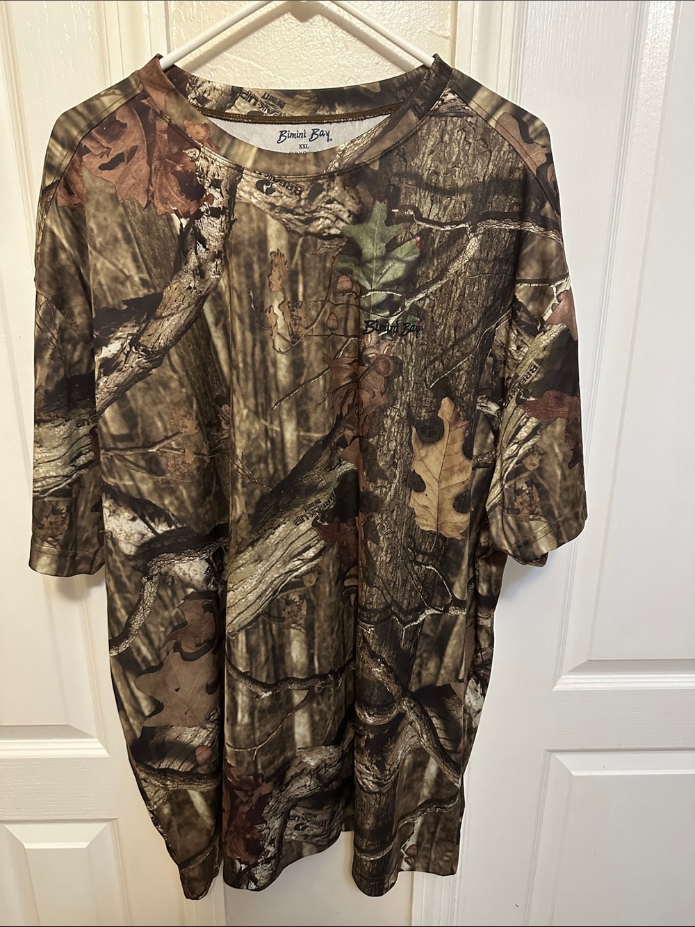 Bimini Bay Men's Short Sleeve Camo Tee - Brown/Green